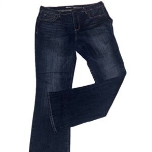 Old Navy Women's Dark Blue Boot Cut Jeans